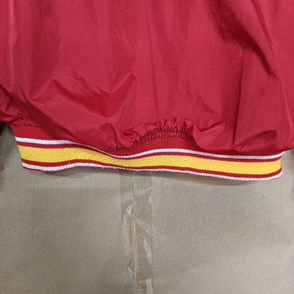 Kansas City Chiefs G-III Sport Reversible Red Zip Bomber Jacket (L) Rain Coat - Picture 10 of 16